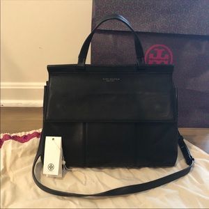 💋Tory Burch Block T Leather Crossbody Bag💋